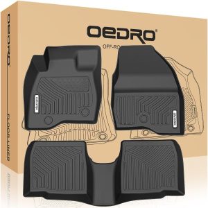 OEDRO? Floor Mats for 2017-2019 Ford Explorer, All-Weather 3D Floor Liners