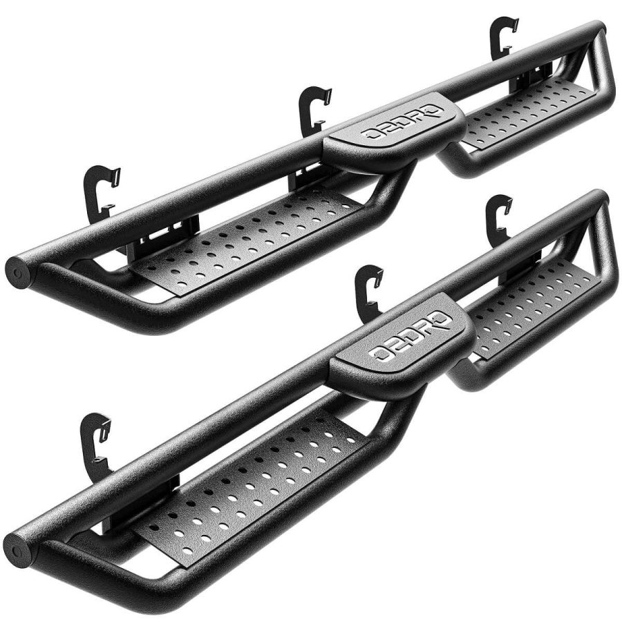 OEDRO Running Boards for 2007-2018 Chevy Silverado/GMC Sierra 1500 (Inc. 19 LD/Limited); 07-19 Silverado/Sierra 2500HD/3500HD (Double & Extd Cab)