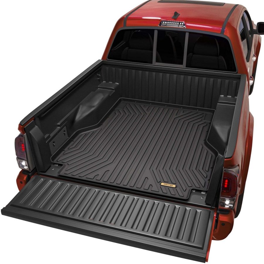 OEDRO Truck Bed Mats for 2005-2023 Toyota Tacoma Double Cab with 5ft Long Bed 4-Door Standard Bed