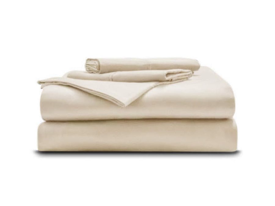 Organic Cotton Sheets & Pillow Set - Natural