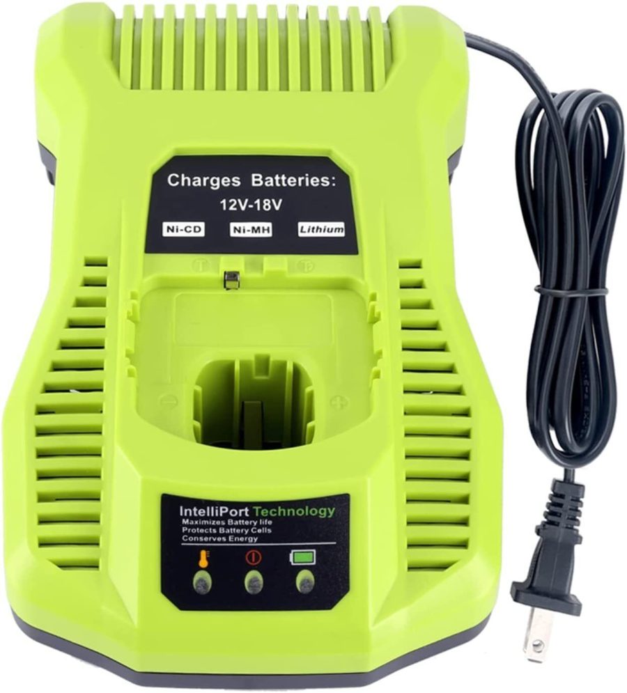 P117 Fast Charger For RYOBI One+ Plus P108 18V High Capacity Lithium-Ion Battery