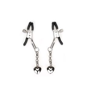 Pack of Two Silver Nipple Clamps