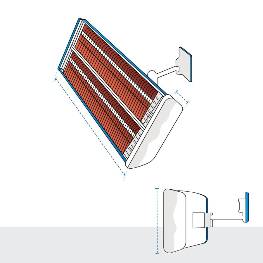 Patio Heater Covers - Design 3
