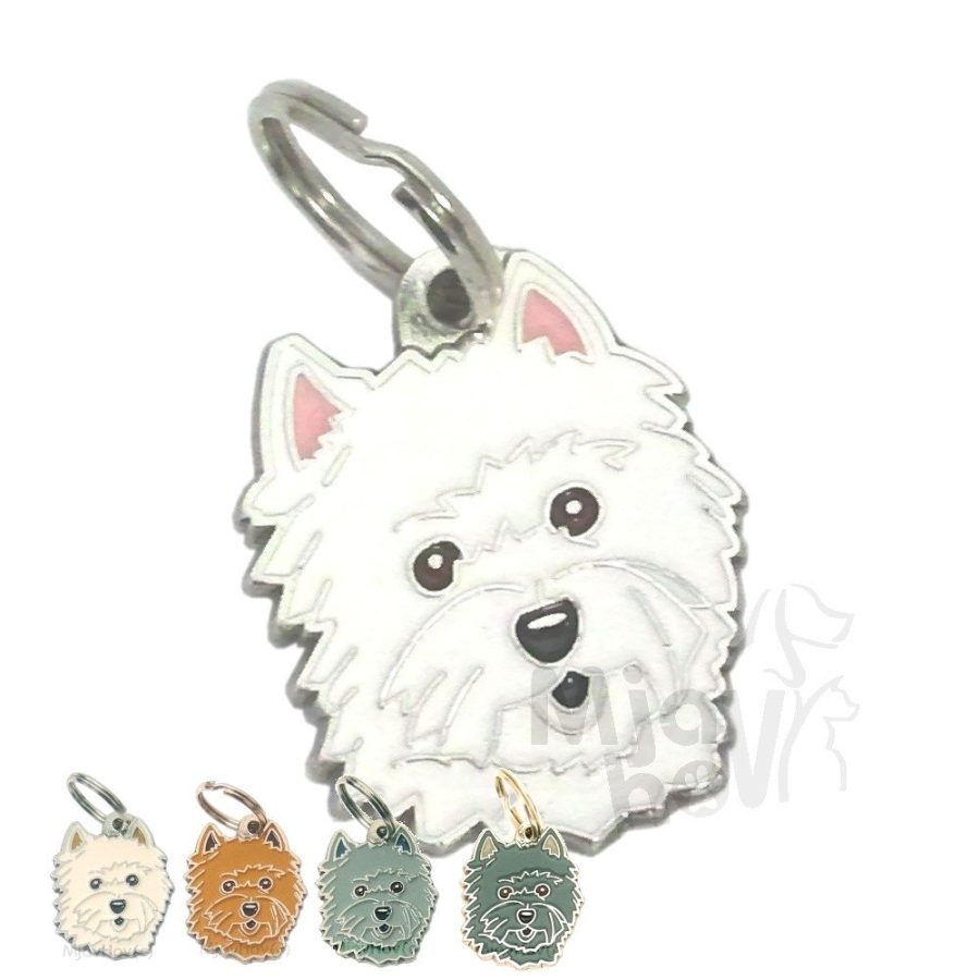 Pet ID tag, breed, Cairn terrier, West highland white terrier, MjavHov