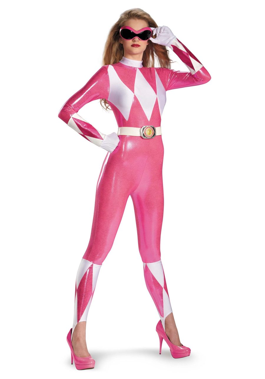 Pink Ranger Sexy Bodysuit Costume
