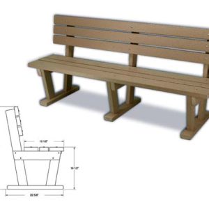 Plastic Players Bench