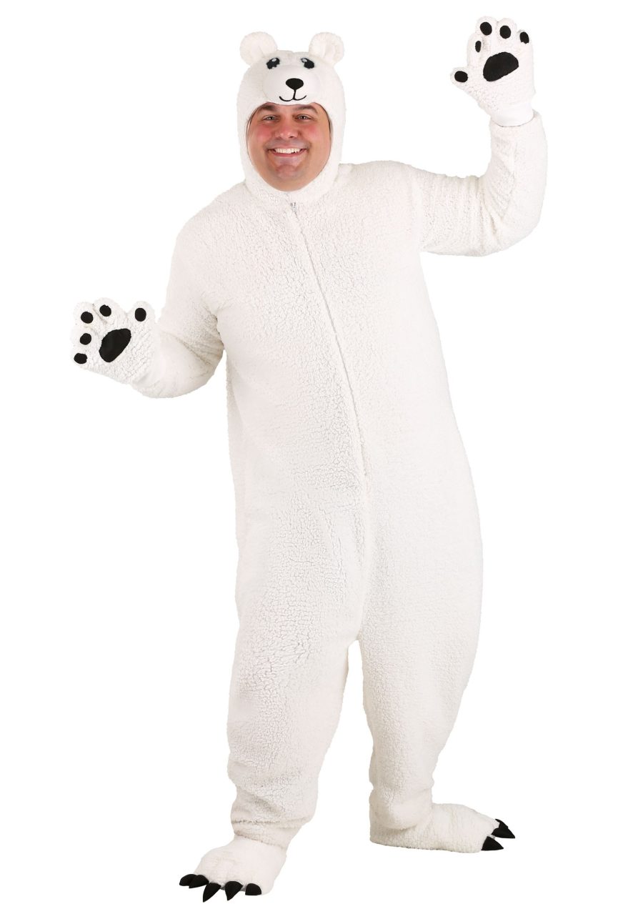 Plus Size Arctic Polar Bear Adult Costume