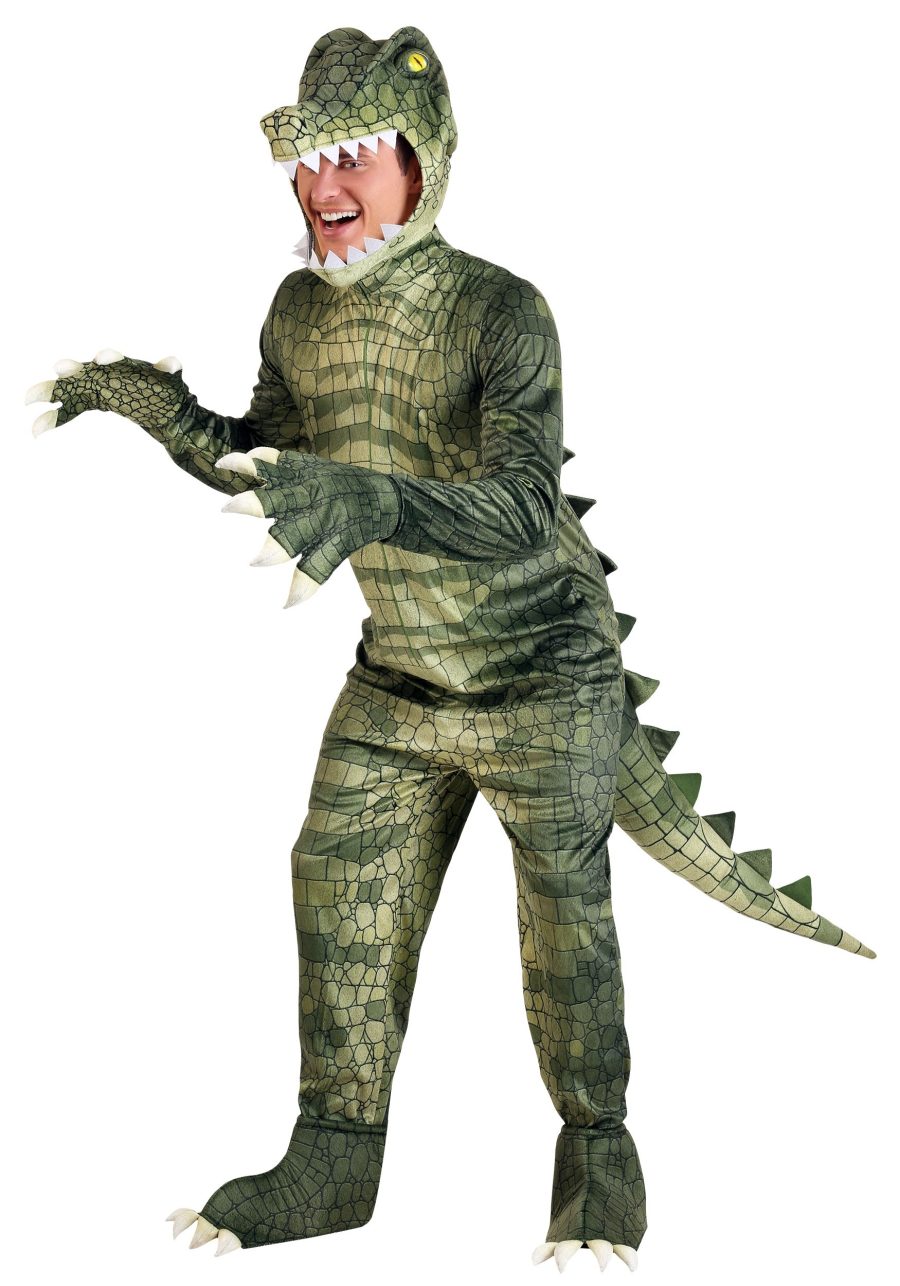 Plus Size Dangerous Alligator Costume