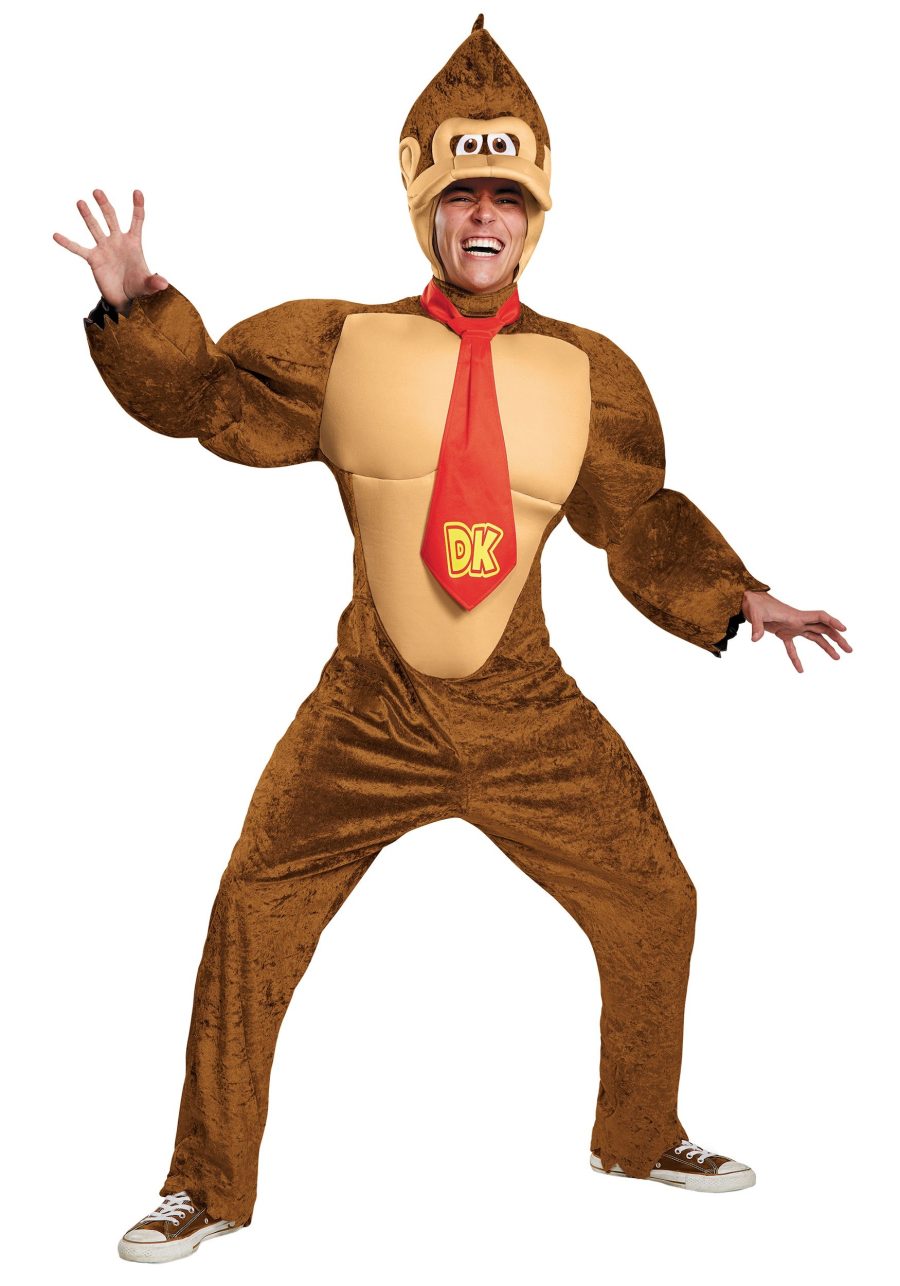 Plus Size Deluxe Donkey Kong Costume