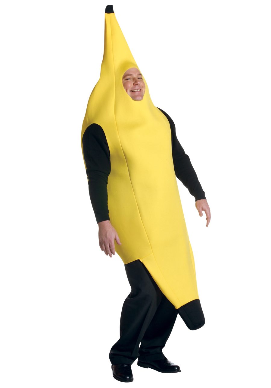 Plus Size Men's Yellow Banana Costume