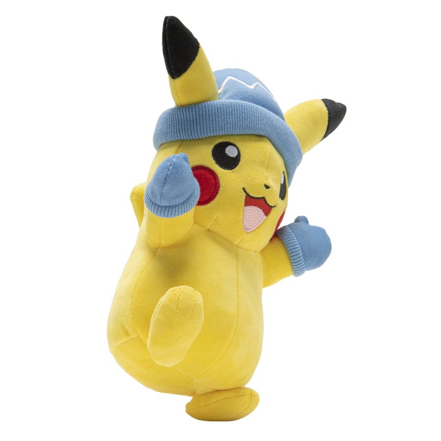 Pokémon Plush Figure Pikachu with Winter Hat and Mittens 20 cm