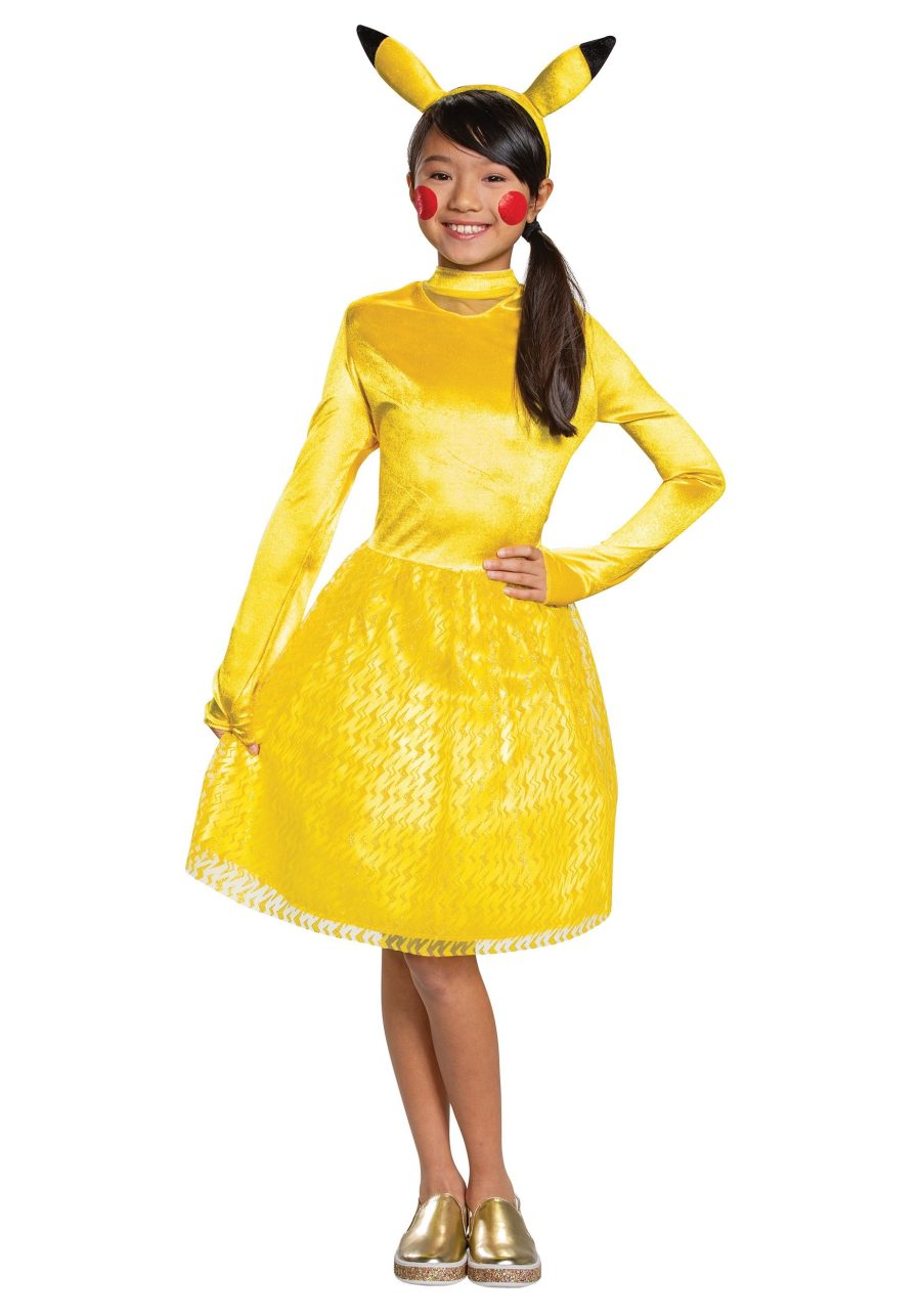Pok??mon Pikachu Classic Girl's Costume Dress