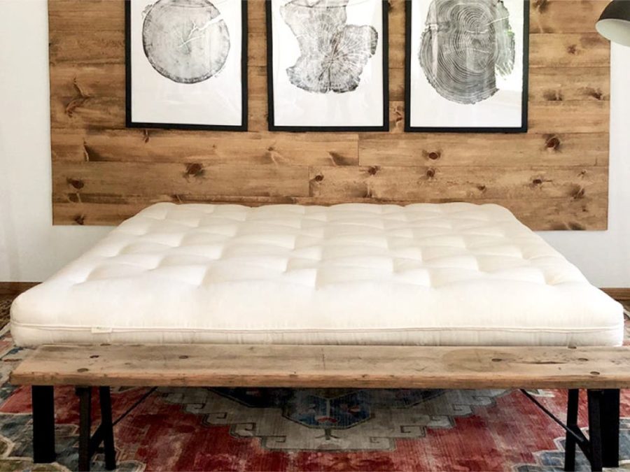 Queen Loveseat Organic Cotton Couch Mattress Ex Firm Org Cotton Case