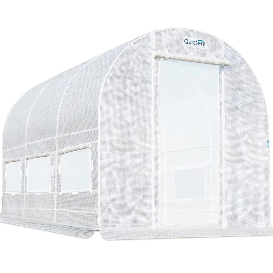 Quictent Tunnel Greenhouse, Overlong Cover, 8 Exhaust Vents