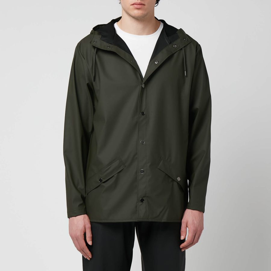 RAINS Men's Jacket - Green - S