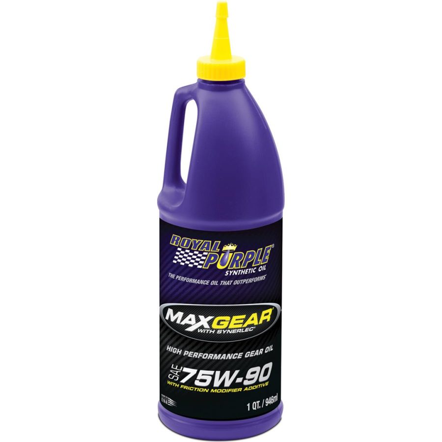 ROYAL PURPLE 1300 Gear Oil; Max Gear; Single; 1 Quart Bottle; 75W-90; Synthetic