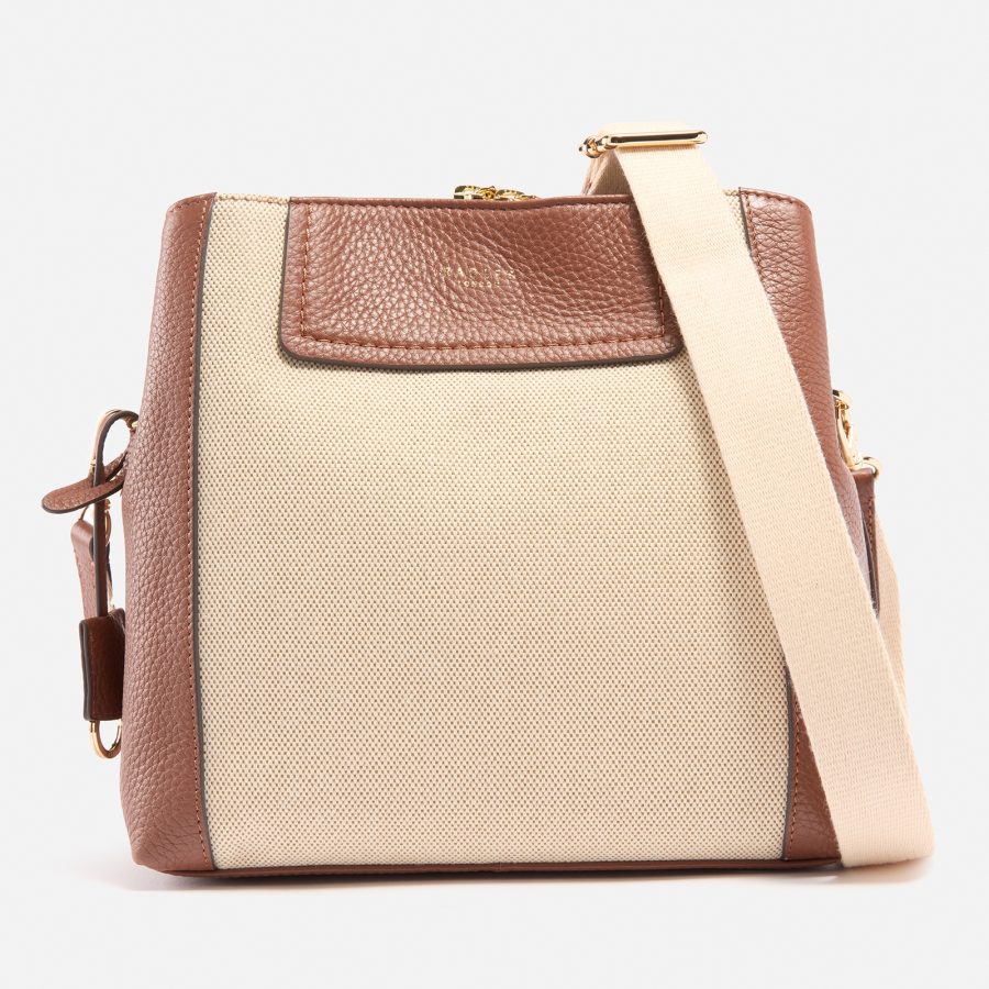 Radley Dukes Place Leather and Canvas Bag