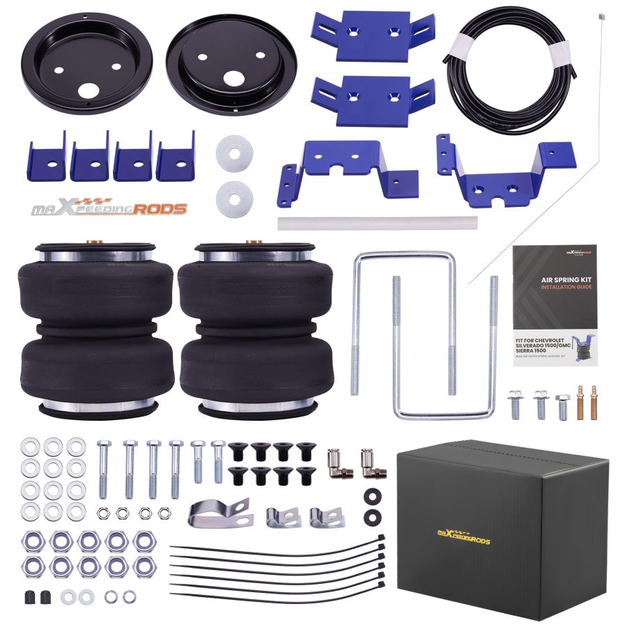 Rear Air Leveling Kit Compatible for GMC Sierra 1500 RWD/4WD 2007 - 2019