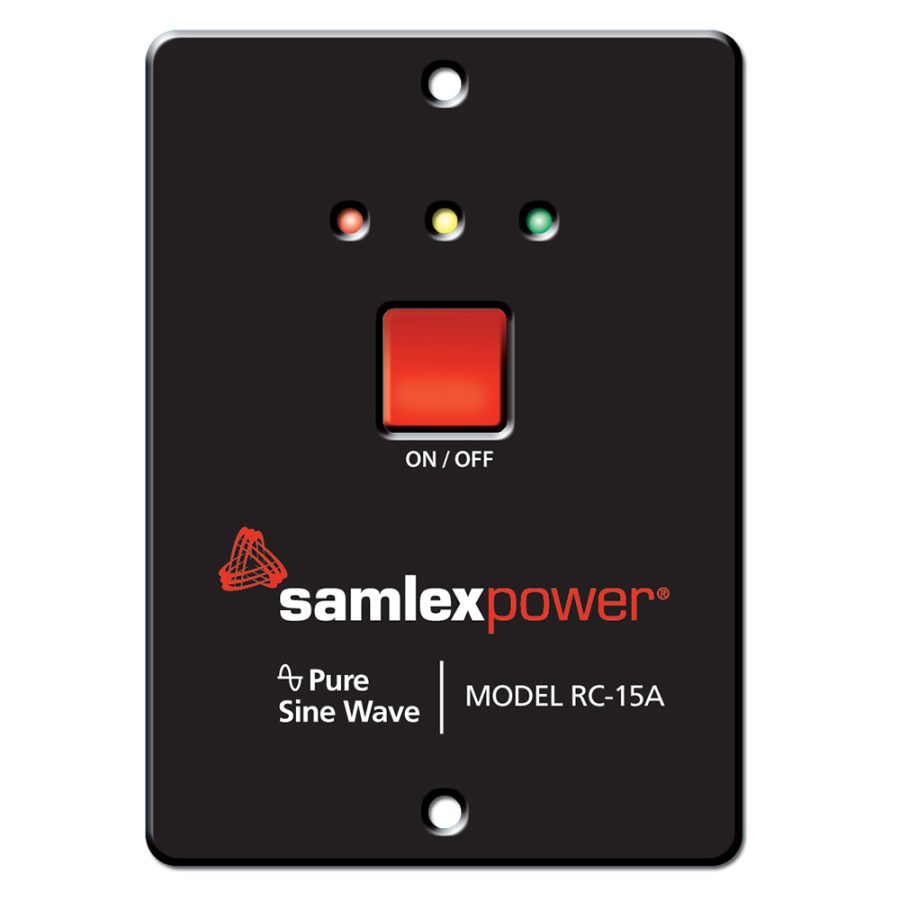 SAMLEX RC-15A REMOTE CONTROL FOR PST-600 & PST-1000 INVERTERS
