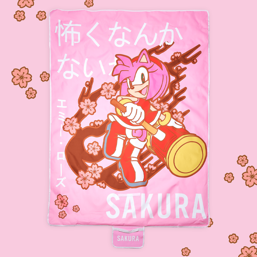 SEGA Sakura Range - Amy Rose Pink Picnic Blanket