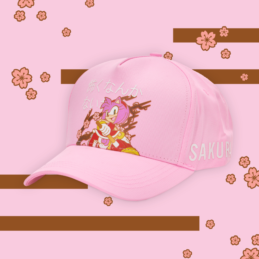 SEGA Sakura Range - Amy Rose Pink Snapback / Baseball Cap