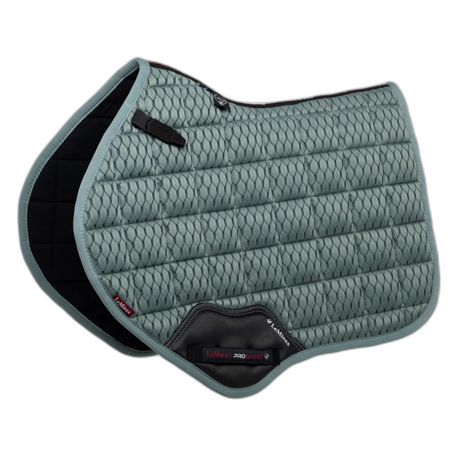 Saddle pad for horse mesh LeMieux Carbon Close Contact