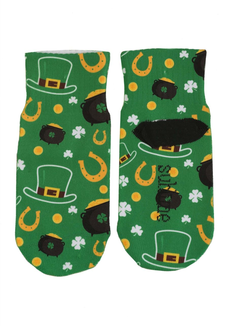 Saint Patrick's Day All Over Print Kids Ankle Socks