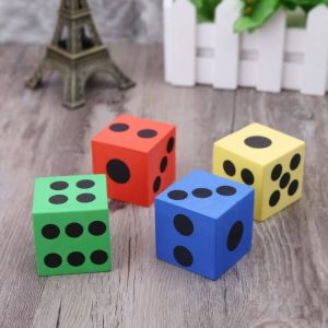 Small Foam Dice Set