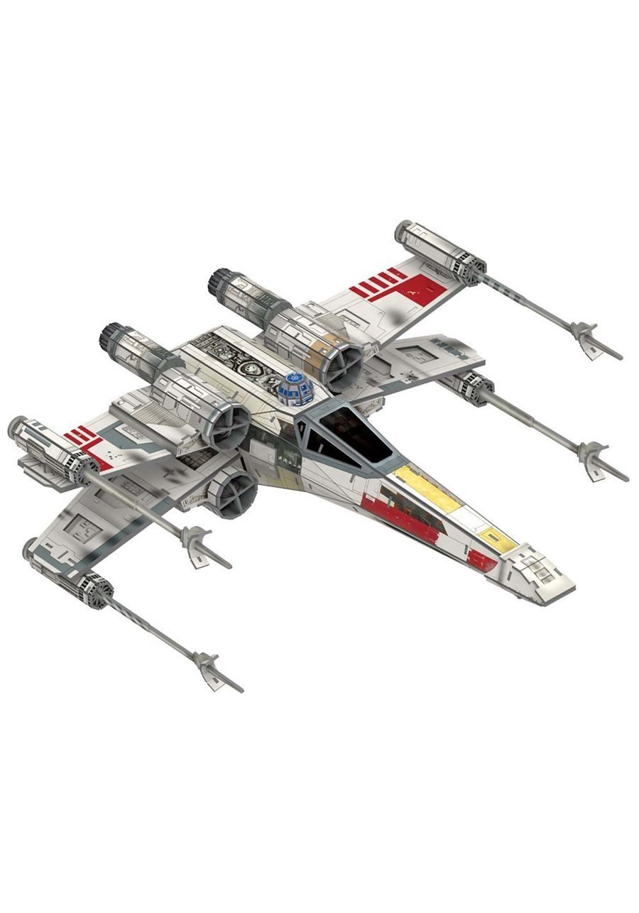 Star Wars X-Wing Star Fighter T65B 4D Paper Model