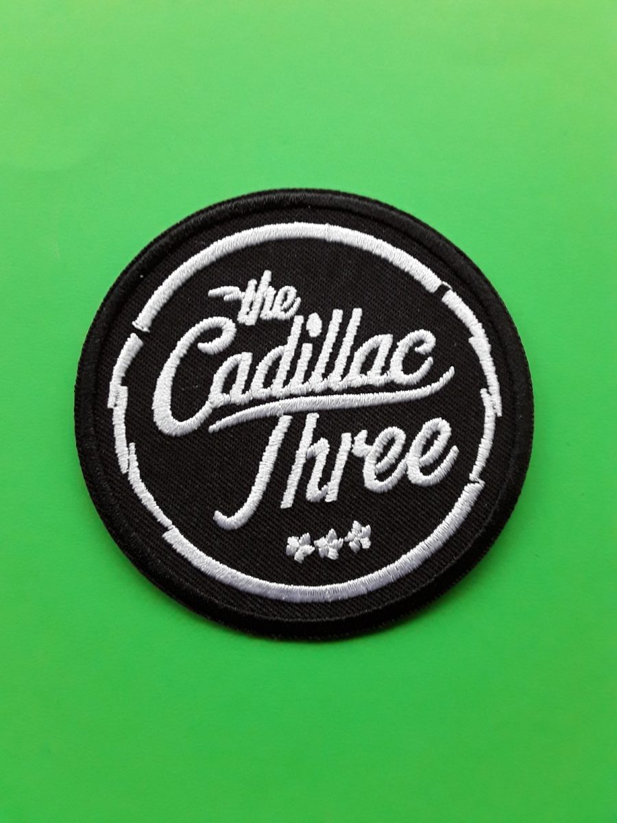 THE CADILLAC THREE HEAVY ROCK POP MUSIC BAND EMBROIDERED PATCH