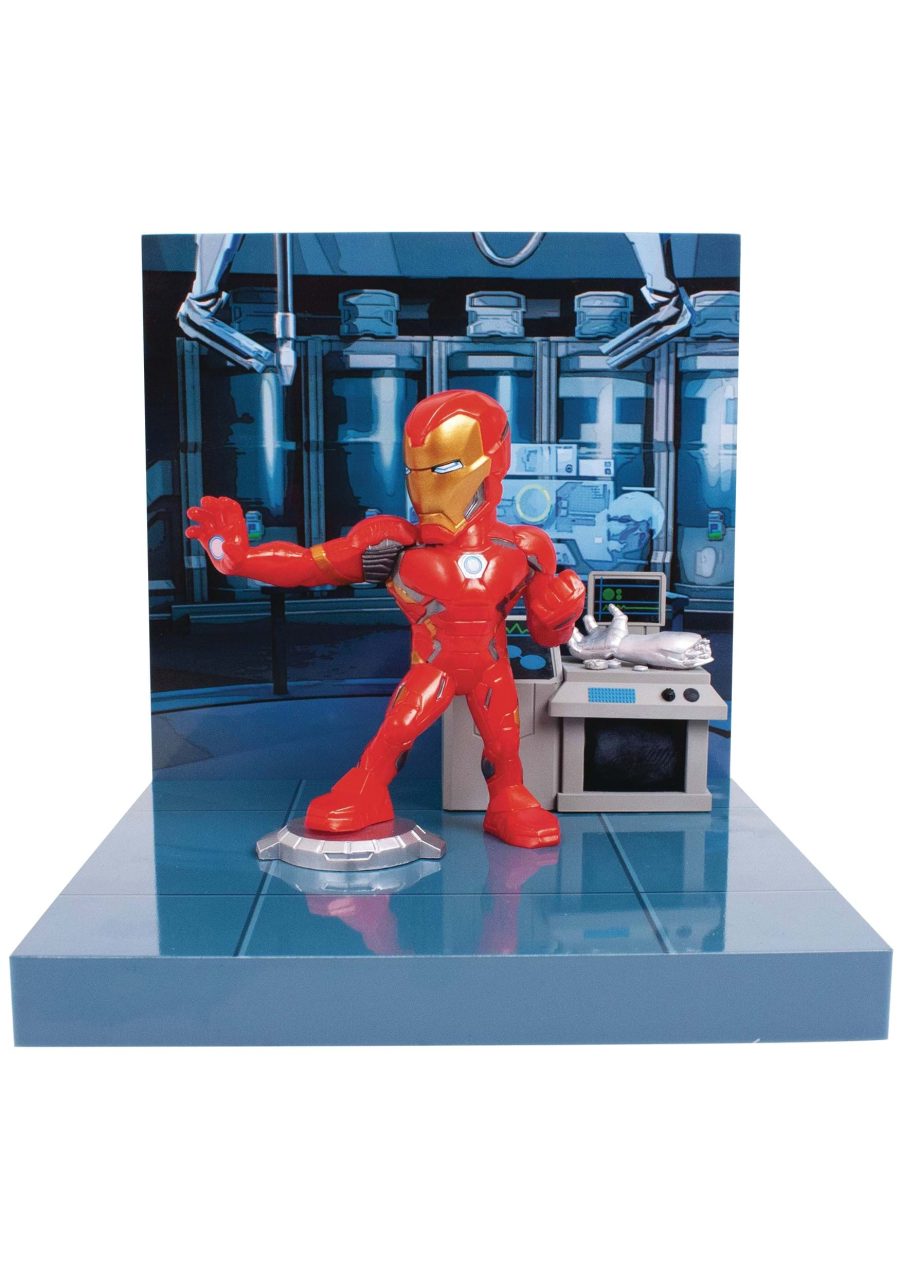 The Loyal Subjects Superama Marvel Iron Man Diorama