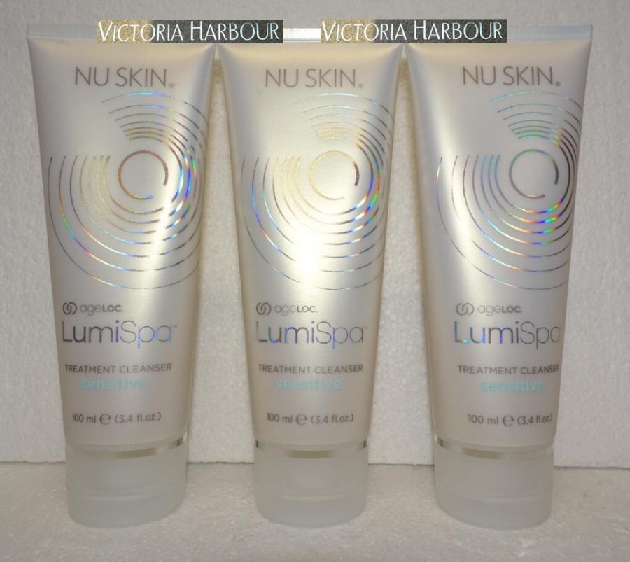 Three pack: Nu Skin Nuskin ageLOC LumiSpa Treatment Cleanser Gel Sensitive x3