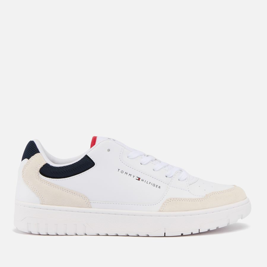 Tommy Hilfiger Men's Suede and Mesh Trainers - UK 10.5