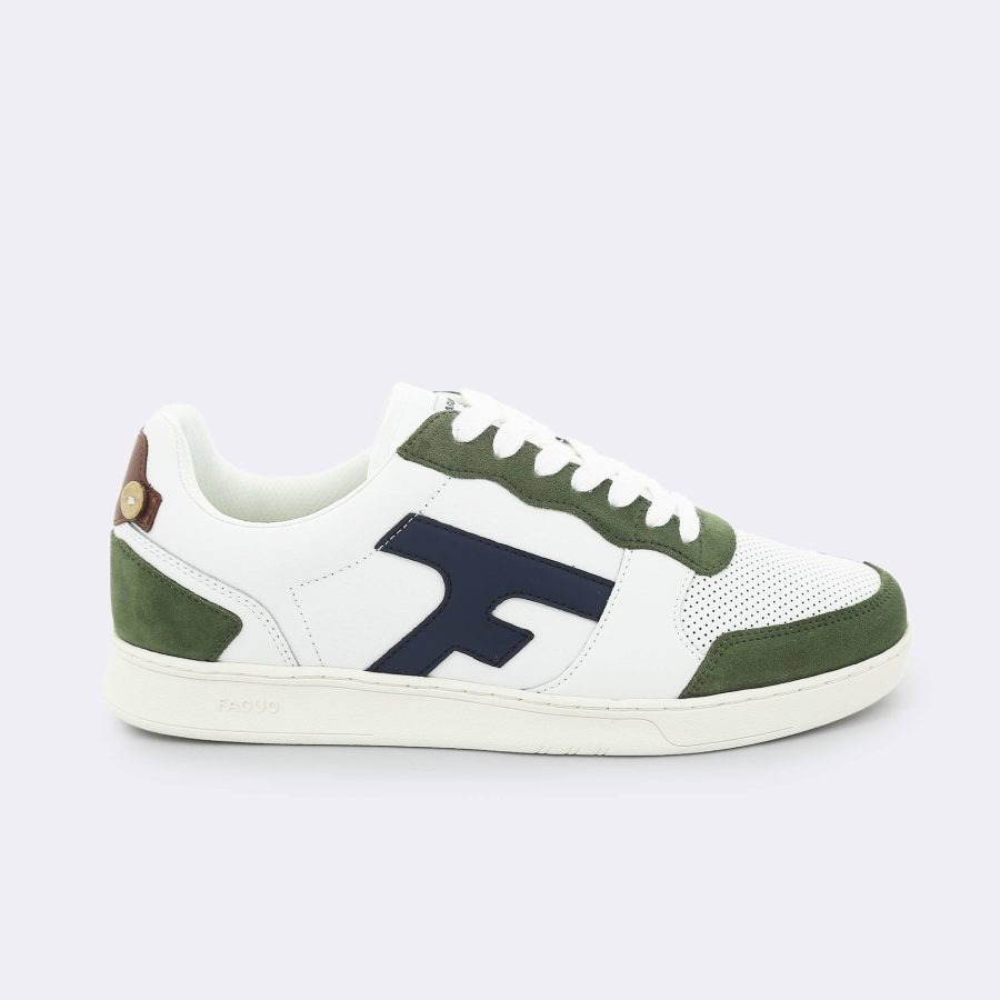 Trainers Faguo hazel leather suede
