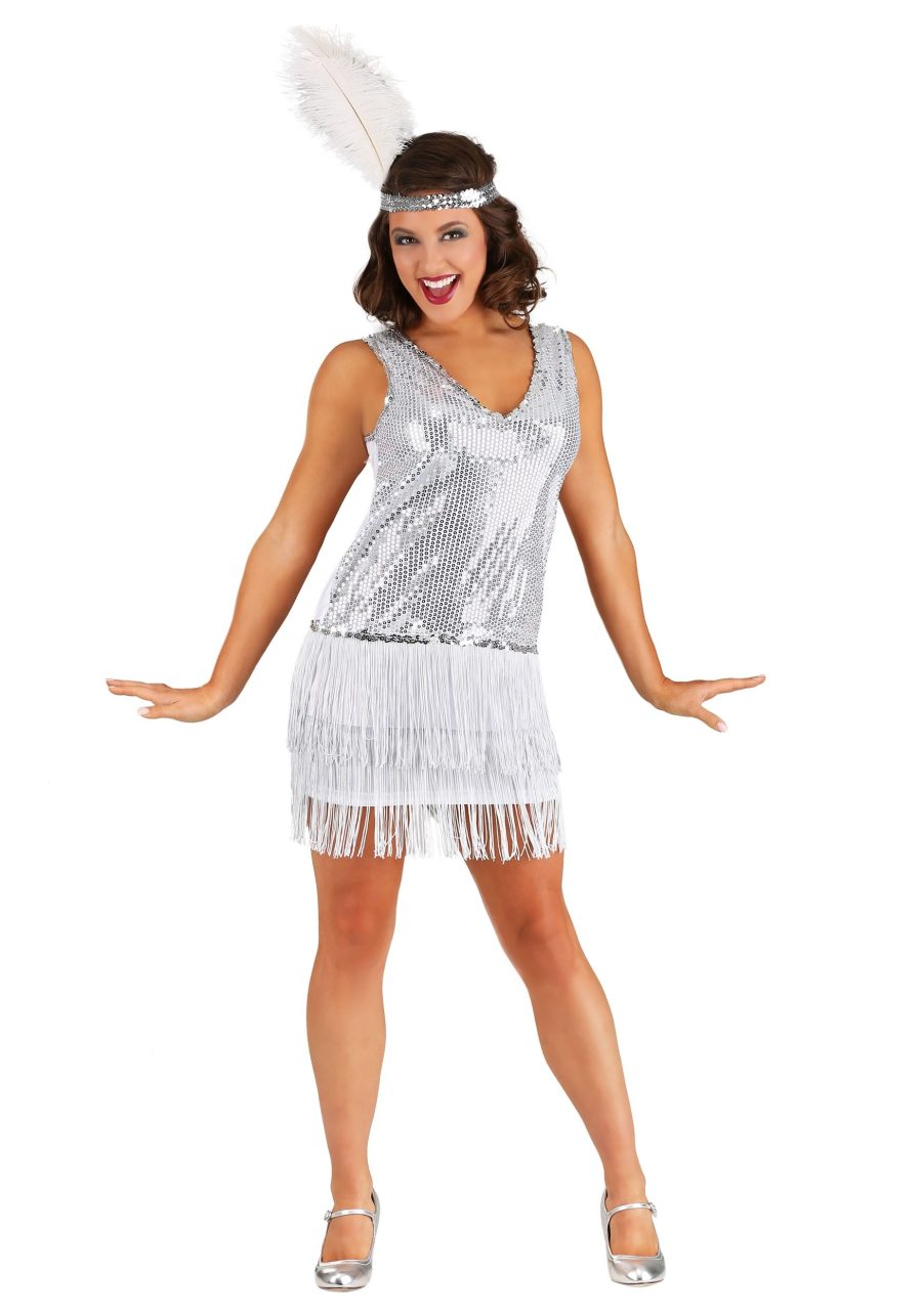 Women's Crystal Flapper Costume