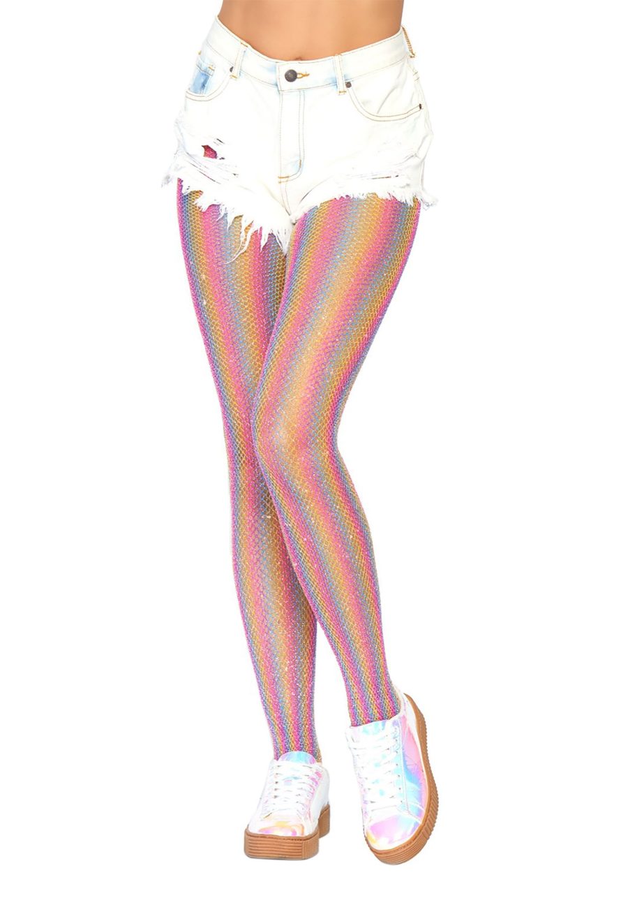 Women's Shimmer Rainbow Tights