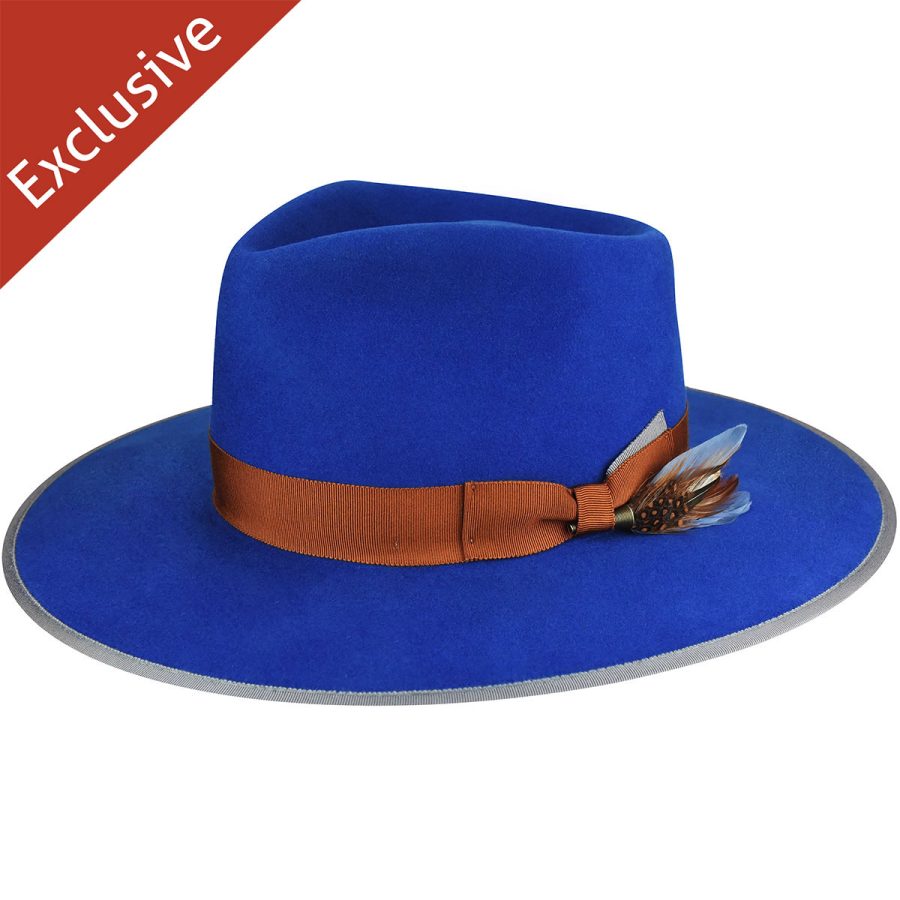 214 Fedora - Classic Blue/M