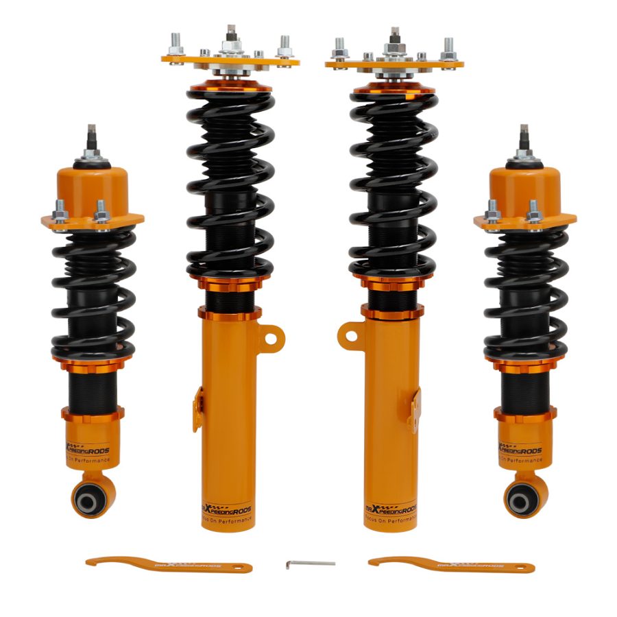 24-Way Damper Adjustable Coilover Struts Shocks Springs compatible for Scion tC 2005-2010 lowering kit