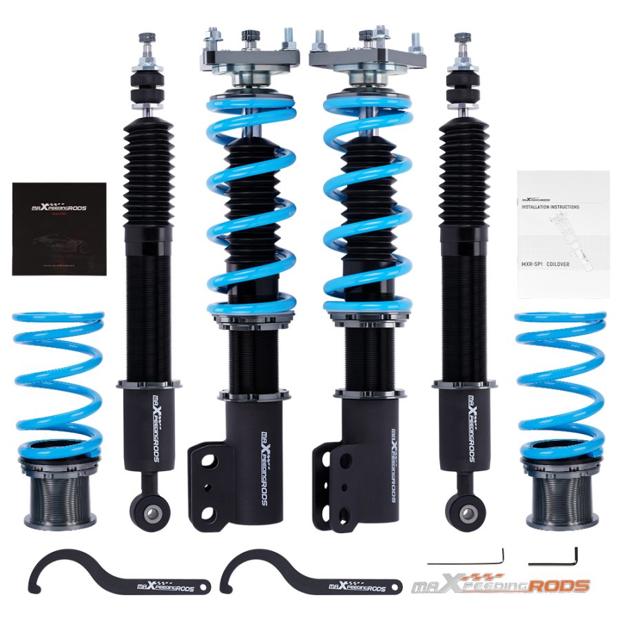24 Ways Damping Adjustable Perfermance Coilover Compatible For Ford Mustang 4th Gen. 1994-2004lowering kit