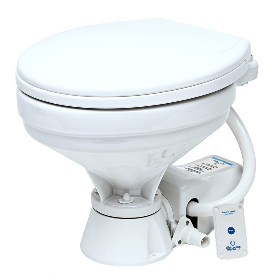 ALBIN 07-02-006 TOILET STANDARD ELECTRIC EVO COMFORT - 12V