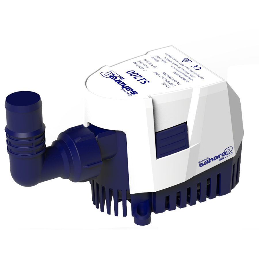 ATTWOOD 5512-7 SAHARA MK2 S1200 BILGE PUMP 1200 GPH - 12V - AUTOMATIC