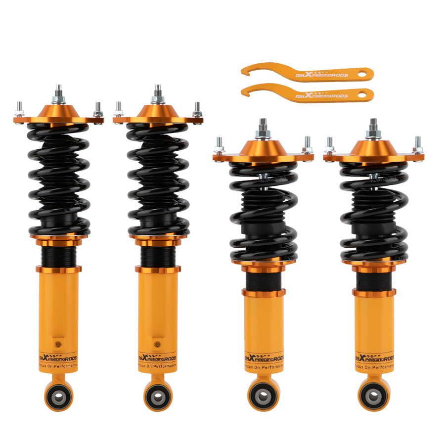 Adjustable Coilovers Compatible for Mazda Miata LE Convertible 2D 1993 lowering kit