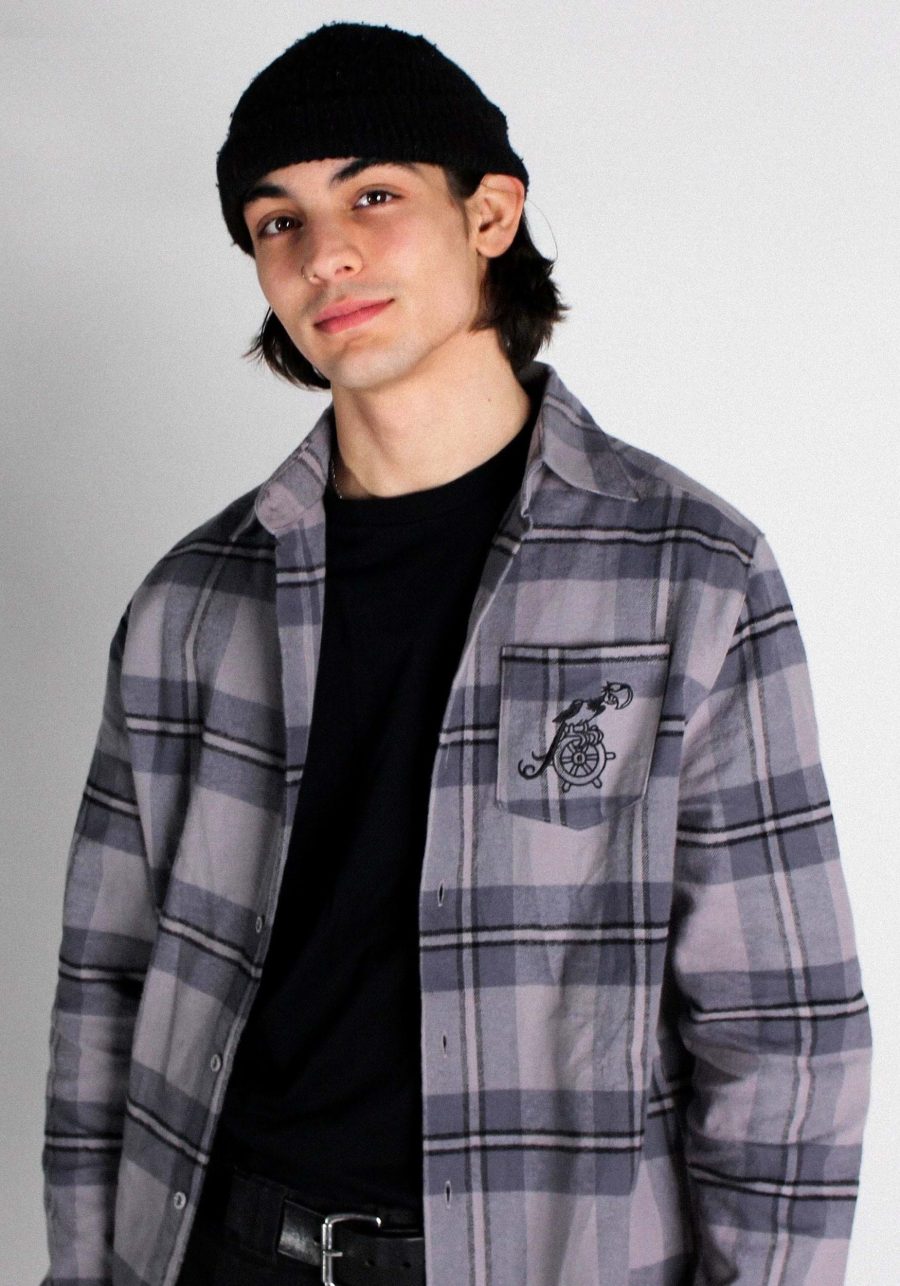 Adult Cakeworthy Steamboat Willie Flannel Shirt