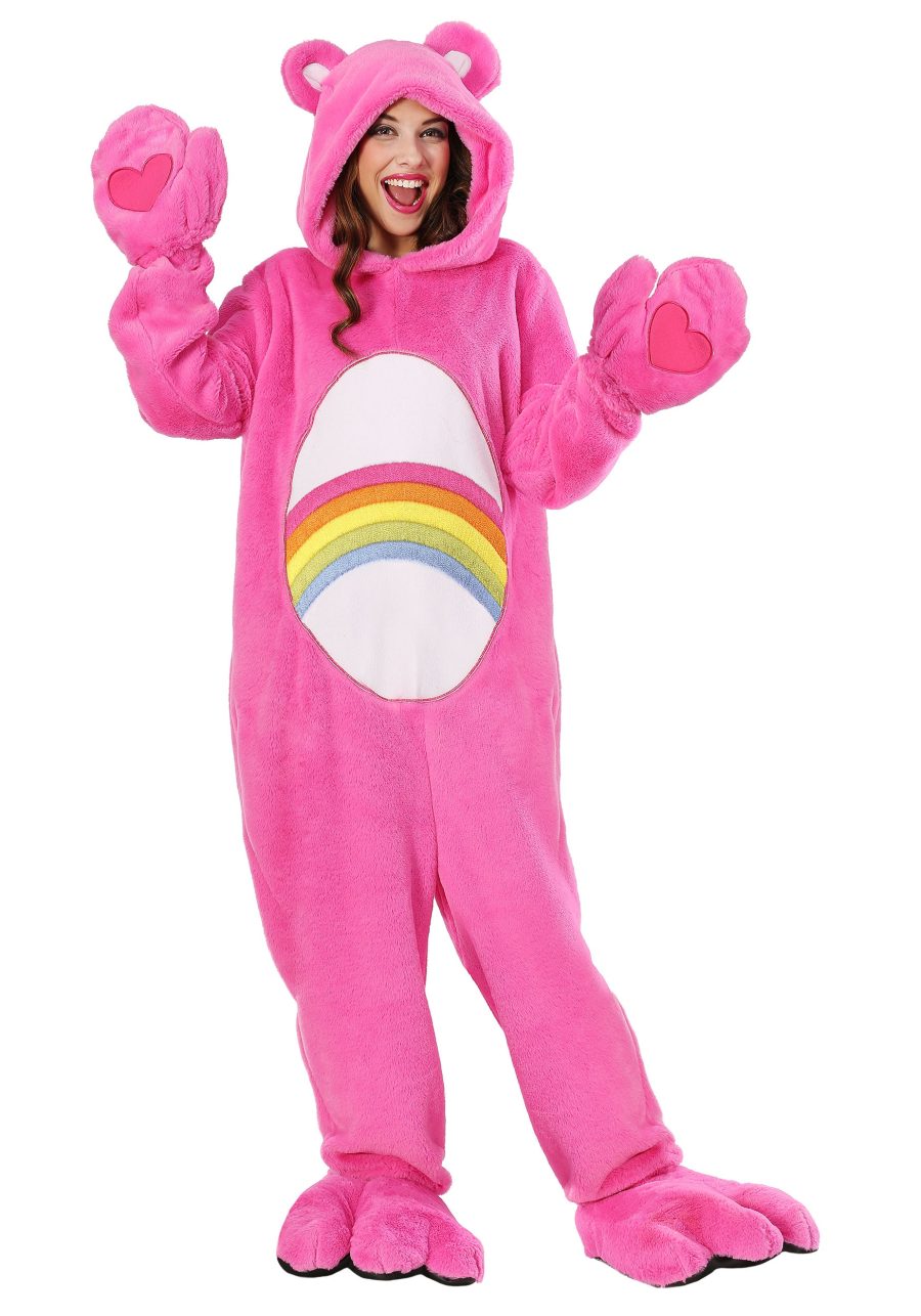 Adult Deluxe Care Bears Cheer Bear Costume