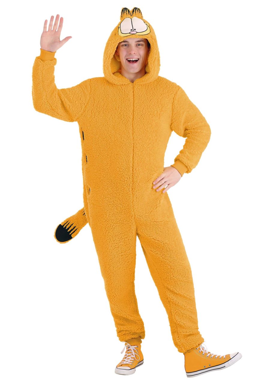 Adult Garfield One-piece Costume