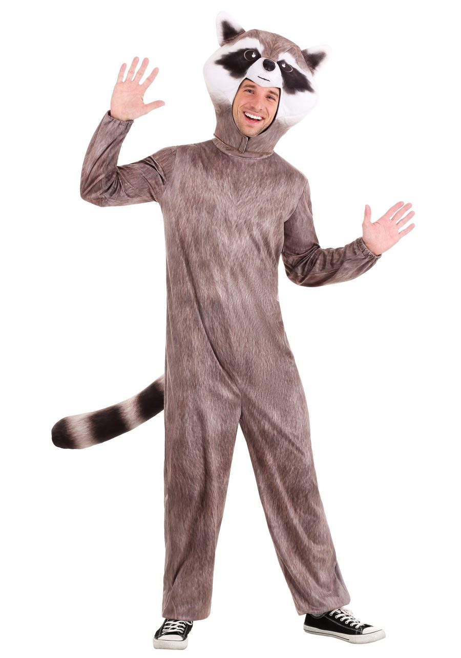 Adult Realistic Raccoon Costume