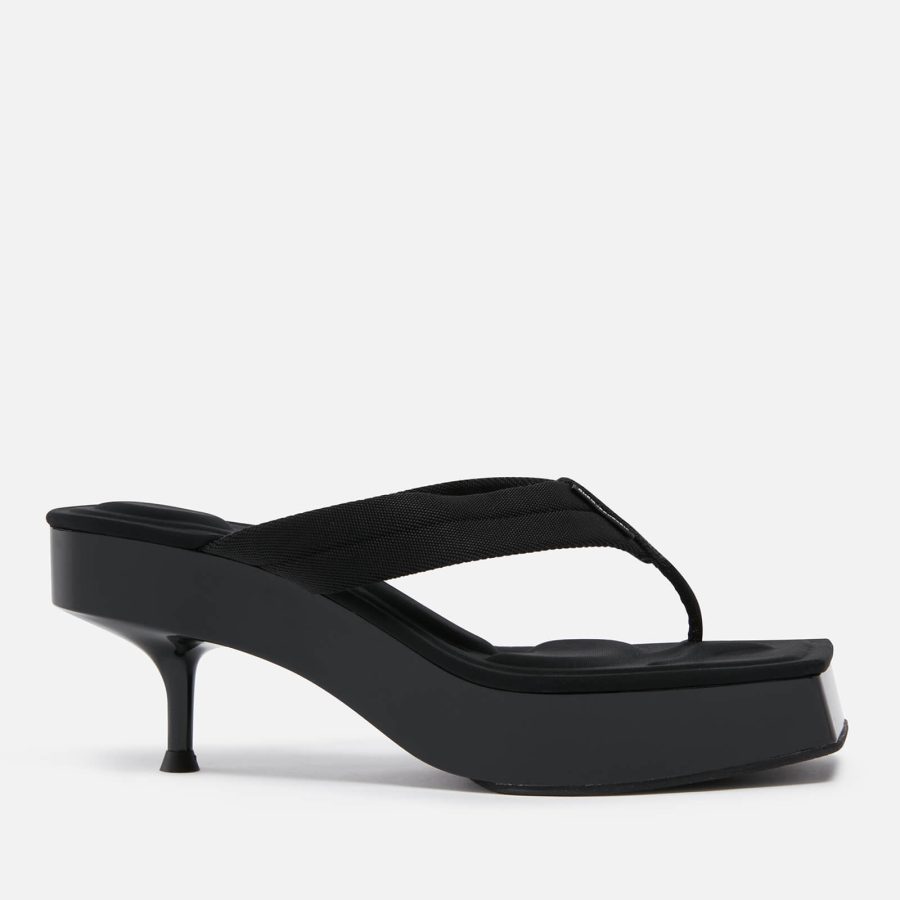 Alexander Wang Jessi Nylon Platform Mules - UK 3