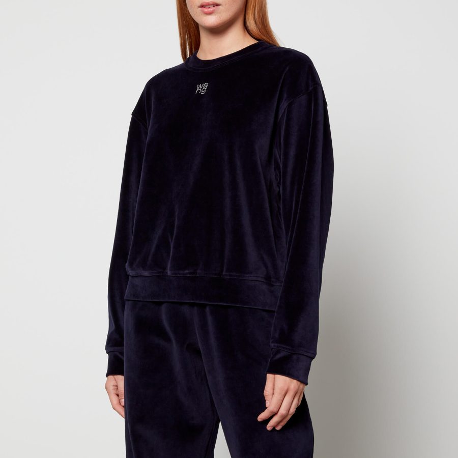 Alexander Wang Women's Crewneck Sweatshirt - After Dark - S