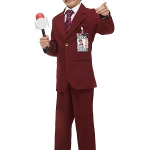 Anchorman Child Ron Burgundy Costume