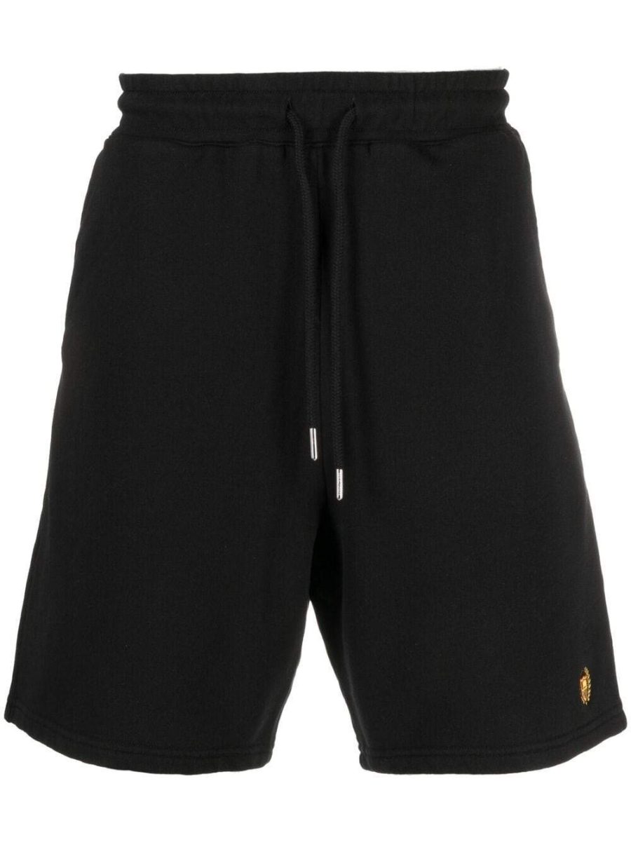 BEL-AIR ATHLETICS Academy Crest Shorts Black